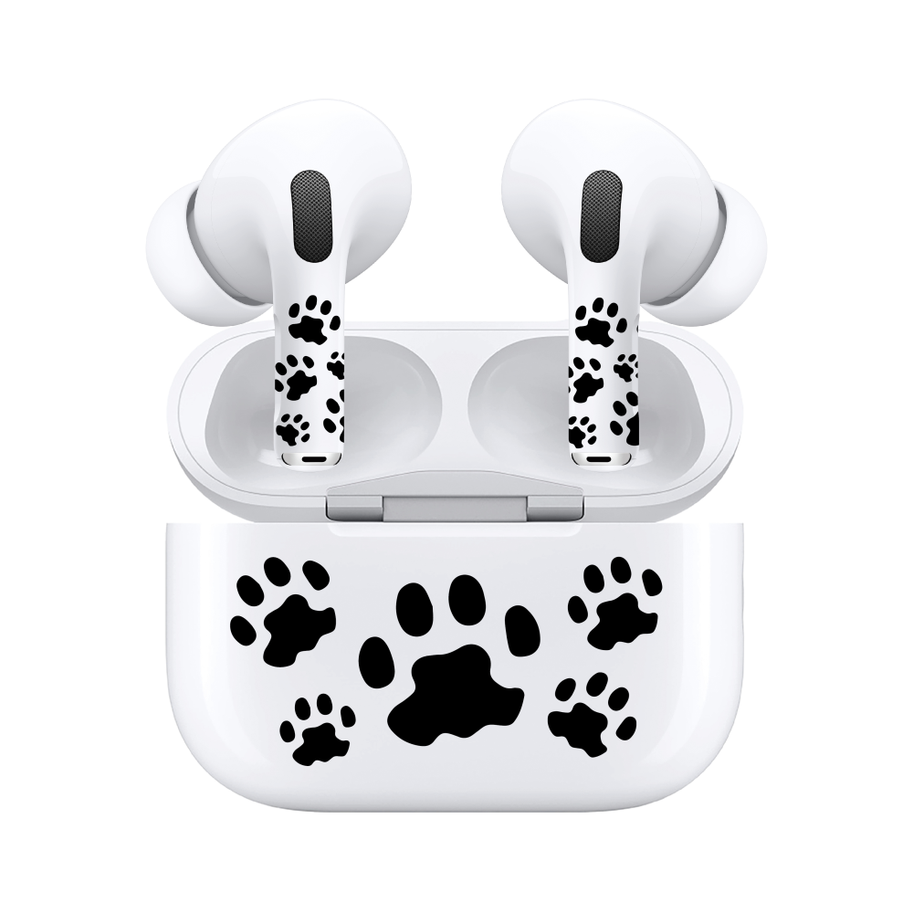AirSkins - Compatible For AirPods 3 Earbuds & Case, Paws Headphone Skin