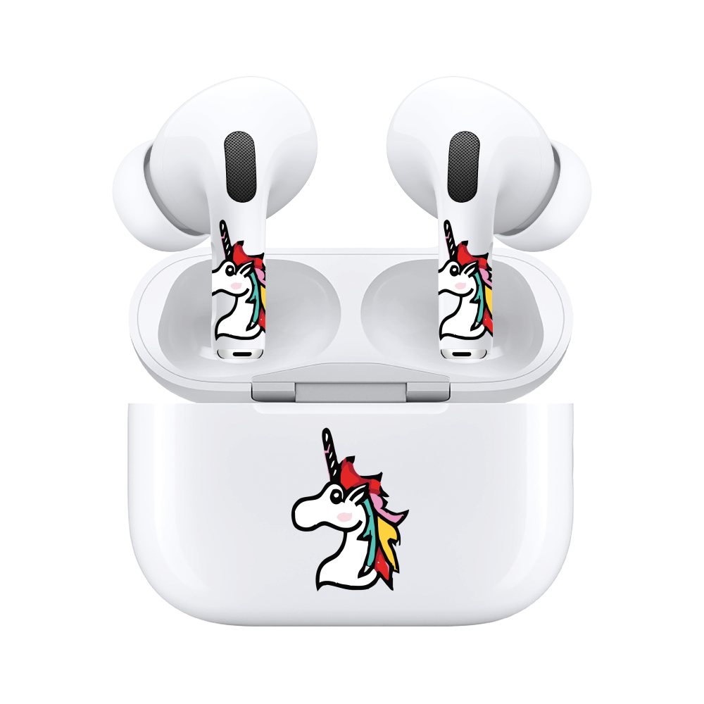 AirSkins - Compatible For AirPods 3 Earbuds & Case, Unicorn Headphone Skin