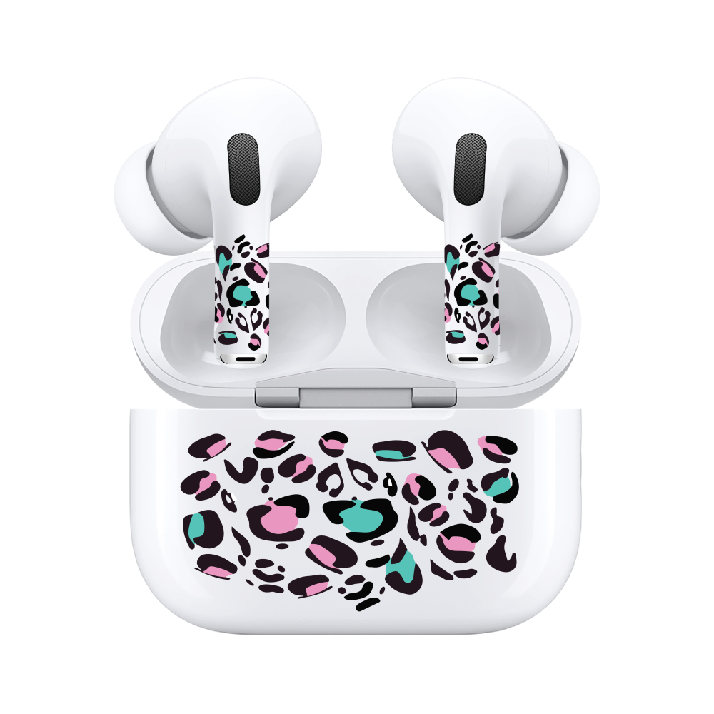 AirSkins - Compatible For AirPods 3 Earbuds & Case Leopard Print Headphone Skin