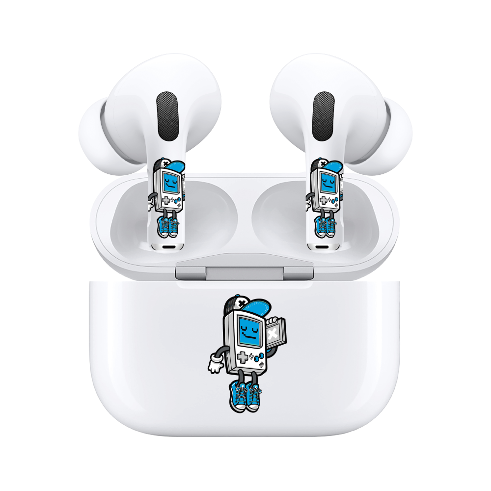 AirSkins - Compatible For AirPods 3 Earbuds & Case, Gameboy Headphone Skin