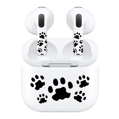 AirSkins - Compatible For AirPods 3 Earbuds & Case, Paws Headphone Skin