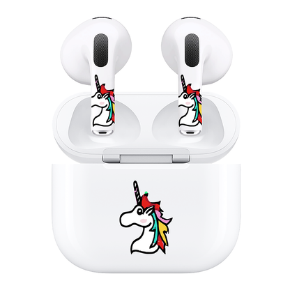 AirSkins - Compatible For AirPods 3 Earbuds & Case, Unicorn Headphone Skin
