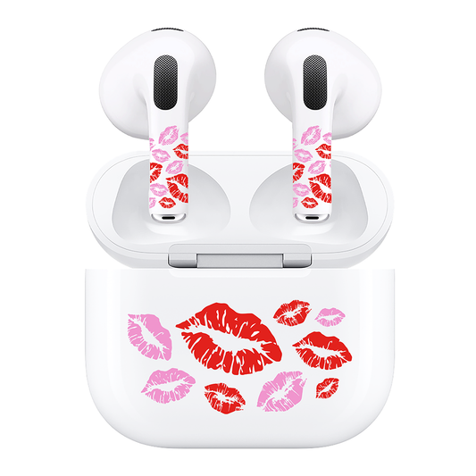 AirSkins - Compatible For AirPods 3 Earbuds & Case, Lips Headphone Skin