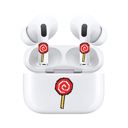 AirSkins - Compatible For AirPods 3 Earbuds & Case, Lolipop Headphone Skin