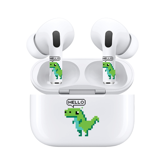 AirSkins - Compatible For AirPods 3 Earbuds & Case, T-Rex Headphone Skin