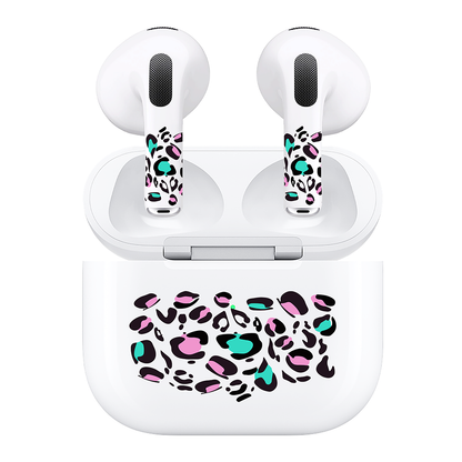 AirSkins - Compatible For AirPods 3 Earbuds & Case Leopard Print Headphone Skin