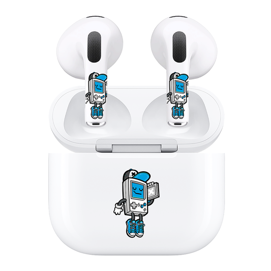 AirSkins - Compatible For AirPods 3 Earbuds & Case, Gameboy Headphone Skin