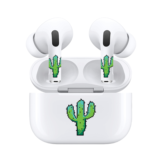 AirSkins - Compatible For AirPods 3 Earbuds & Case Cactus Headphone Skin