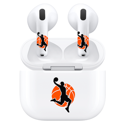 AirSkins - Compatible For AirPods 4 Earbuds & Case  Basketball Player Headphone Skin