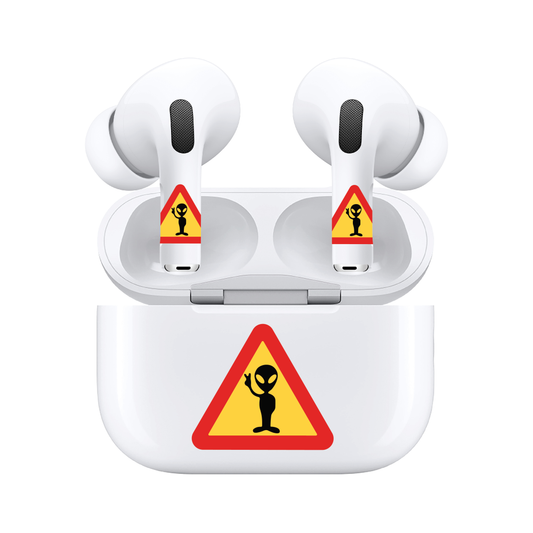AirSkins - Compatible For AirPods 3 Earbuds & Case Alien Headphone Skin
