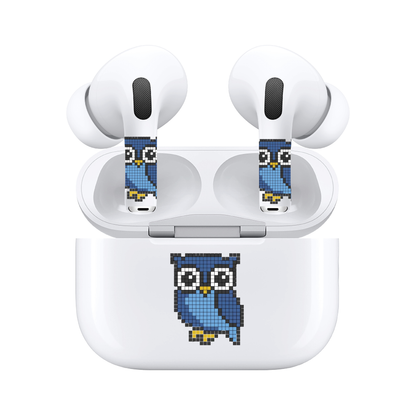 AirSkins - Compatible For AirPods 3 Earbuds & Case, Owl Headphone Skin
