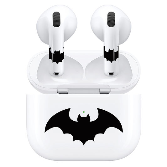 AirSkins - Compatible For AirPods 4 Earbuds & Case Bat Headphone Skin