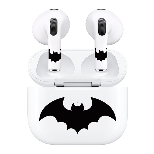 AirSkins - Compatible For AirPods 3 Earbuds & Case Bat Headphone Skin